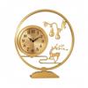 Brass Tabletop Clock Finish Decorative Ornate