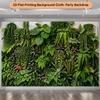 2D Multi-kind Foliage Hanging Vine Greenery Photo Background Cloth