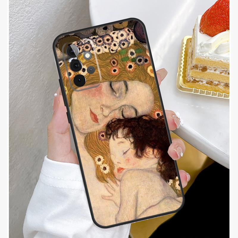 Gustav Klimt Hülle Für Samsung Galaxy A55 A35 A15 A14 A34 A54 A73 A53 A33 A23 A13 A12 A32 A52 A51 Cover
