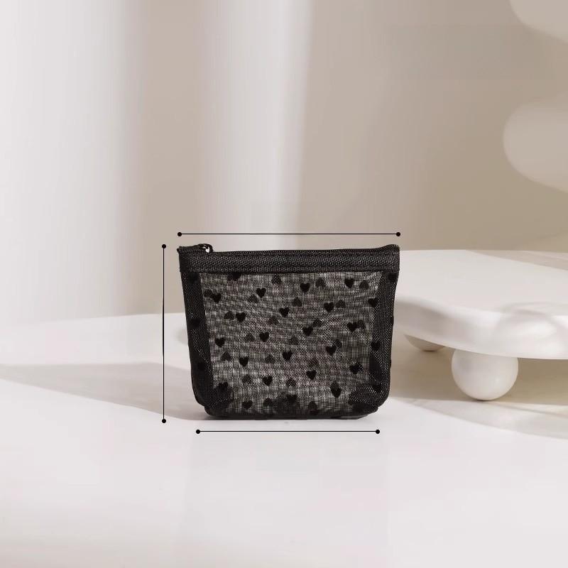 

Cube Style Portable Makeup Organizer With Spacious Interior For Bedroom Use Black Small