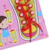 Learning to Tie Shoes Toy Wooden Dress Learning Baby Educational Toy Infant Gift