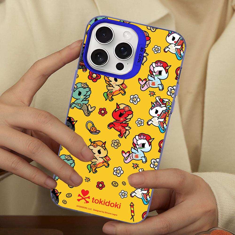 Japan Tokidokis Phone Case For IPhone 16 15 14 13 12 11 Pro Max X XR XSMAX 8 7 Plus Matte Shockproof Back Cover