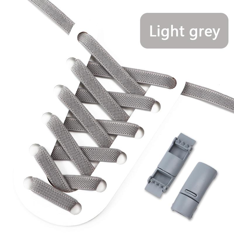 Colorful Magnetic Lock Shoelaces without ties Elastic Laces Sneakers No Tie Shoe laces Kids Adult Wide Shoelace Shoe Accessories
