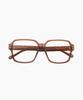 Seupeulingseuteulingseu Retro Square Shape Glasses Page 80 [T Brown]