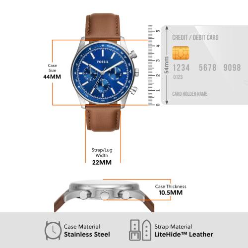 Fossil Sullivan BQ2857 Men's Brown Watch