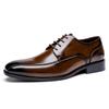 Men Dress Shoes New 2024 Spring High Quality Leather Formal Shoes Classic Business Wedding Sytle Groomsman Mens Shoes