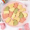 8Pcs/Set Easter Rabbit Chick Cookie Stamp Molds PP Plastic Cutters Biscuit Pastry Fondant Mould Carrot Easter Egg Baking Tools