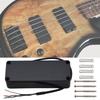 Acoustic Bass Transducer Suitable for Ukulele and String Instruments Not Drilling Required Abs Metal Construction