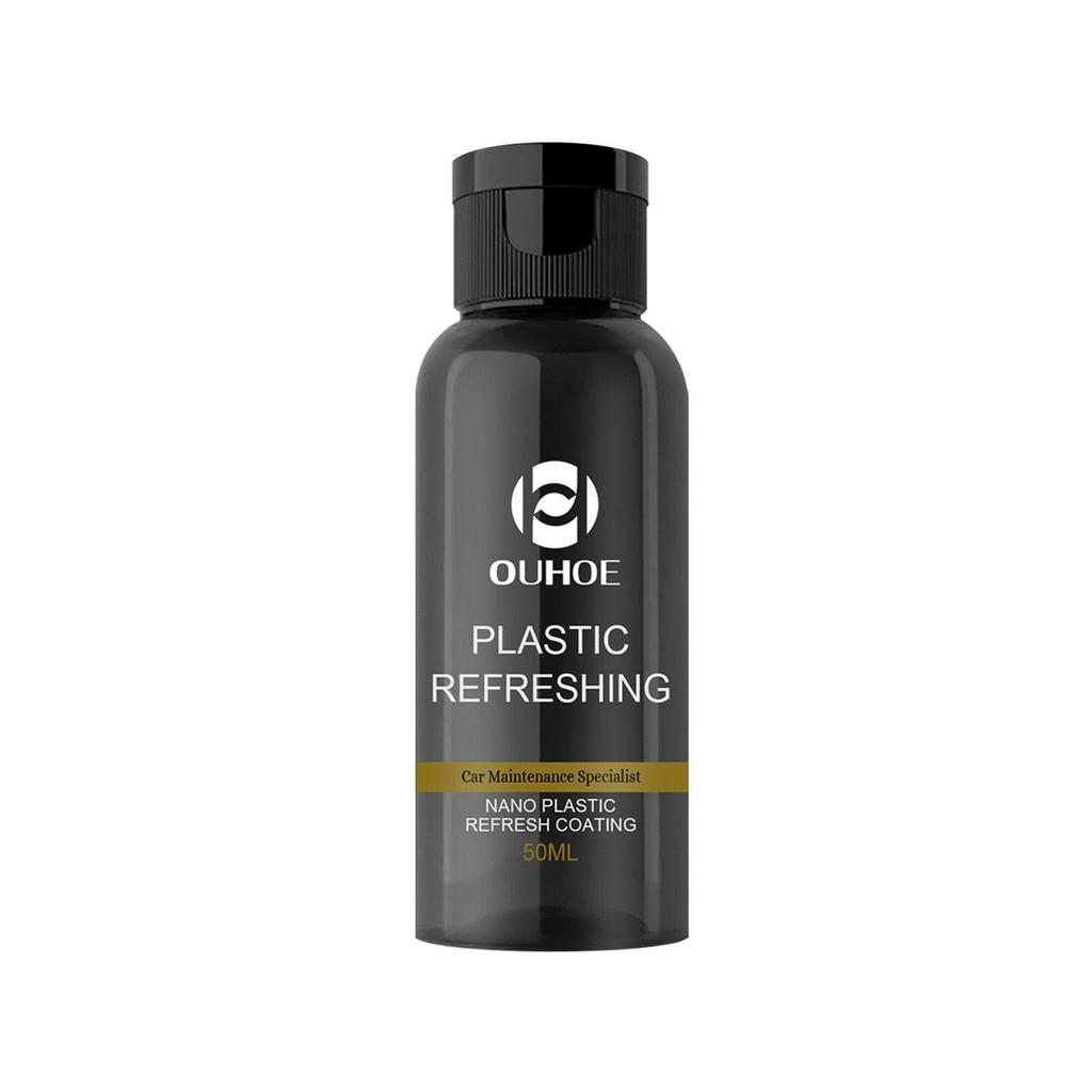Rayhong Car Plastic Dashboard Renewal Agent 30/50ml  Restores Faded Plastic, Cleans, Shines & Protects Interior from Dust