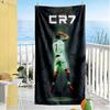 Cristiano Ronaldo Beach Towel Super Soft Microfiber Quickdry Fabric Comfortable Lightweight