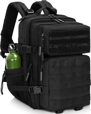 [Negrew] Military Backpack, Hiking Backpack, 35L45L Large Capacity, Waterproof, Durable, Tactical Backpack for Fishing, Commuting, Camping, Outdoor