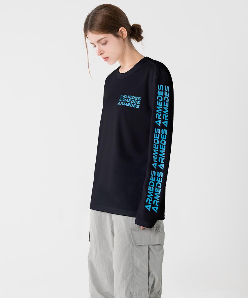 ARMEDES Art Graphic Functional Long Sleeve T-Shirt (814)