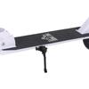 Folding Scooter for Children Ages 7-14, Kids Scooter with 4-Level Height Adjustable Handlebar and Brake, White