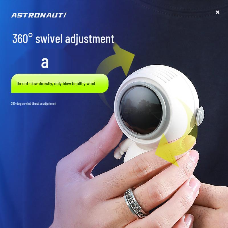 Astronaut USB Mini Bladeless Portable Handheld Cooling Fan