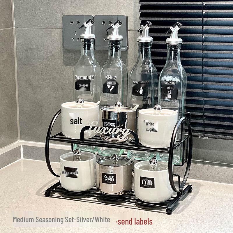 

Набор керамических баночек для специй