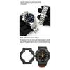 Stainless Steel Mod Kit For Casio G-SHOCK GA-110 GA-110GB GA-100 GA-120 Series Modified Black Warrior Metal Bezel Case Strap