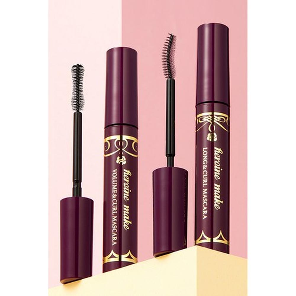Kiss Me Heroine Make Long & Curl Mascara EX 6g Deep Black, Korean