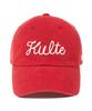 KULTE Script Chain Cap Red