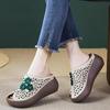 Thick-soled Birken Slippers Women's Flower Hole Sandals Mother Shoes Non-slip