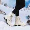 TUINANLE Large Size Women's Snow Boots Comfortable Warm Non-Slip Cotton Shoes for Cold Weather Men Winter Boots