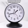 Multifunctional Bedside Analog Alarm Clock Battery Operated for Children Bedroom