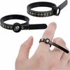 Ring Ruler Measuring Instrument Magnifying Glass Finger Size Screening Coil for Professional Reusable Ring Size Measuring Tool
