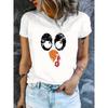 Women Casual Short Sleeve Tee  Heavy Cotton - Comfortable Crew Neck, Soft Adorable Tees Tops