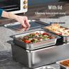 Stainless Steel Rectangular Food Pan