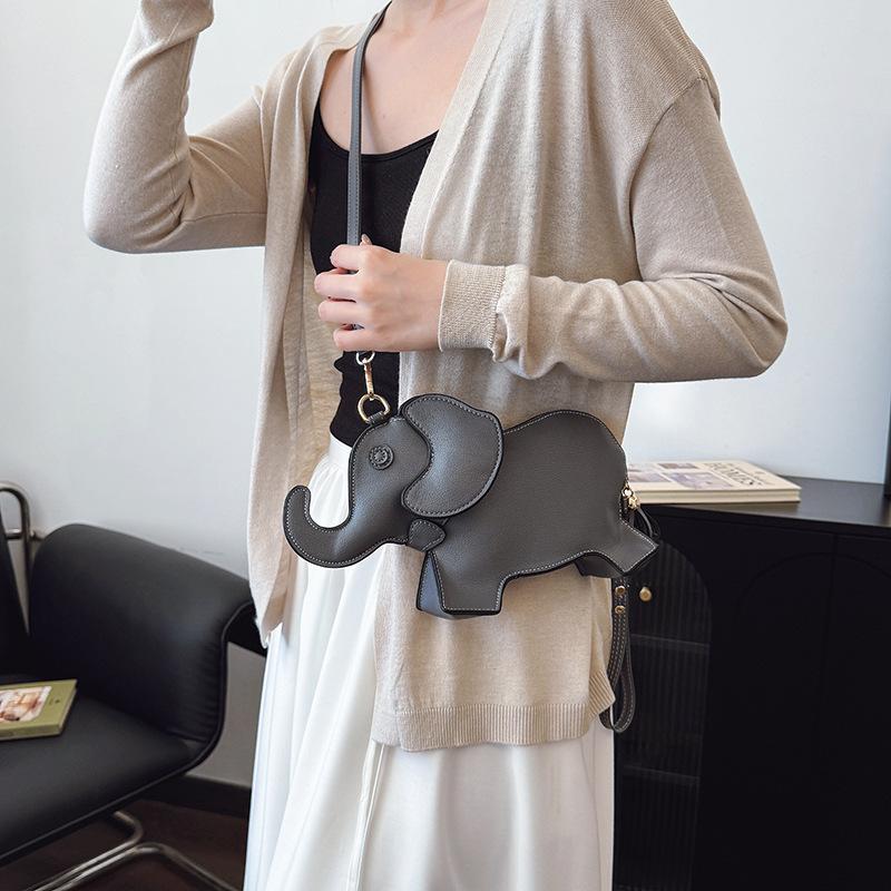  2025 Trendy PU Leather Cartoon Crossbody Bag for Women Stylish Daily Use Shoulder Bag
