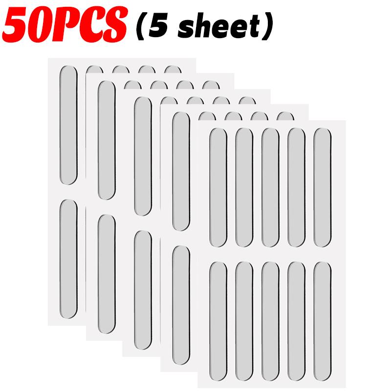 Silicone Self Adhesive Buffer Pads Refrigerator Anti-collision Strip Door Stopper Cabinet Bumpers Transparent Wall Protector Pad