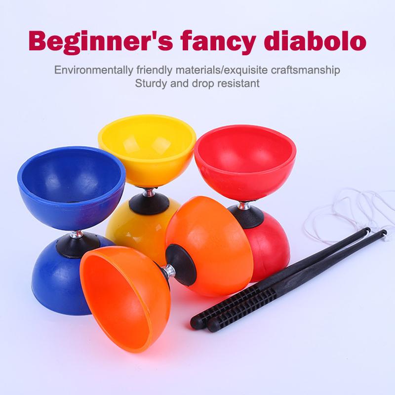 Yo-Yo Diabolo Brinquedo Profissional Chinês Criança Acrobacias Malabarismo Show Adereço Fitness ao Ar Livre Idosos