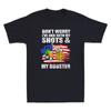Don't Worry I've Both My Shots Booster Retro Men T-Shirt Funny Vaccine Joke Tee