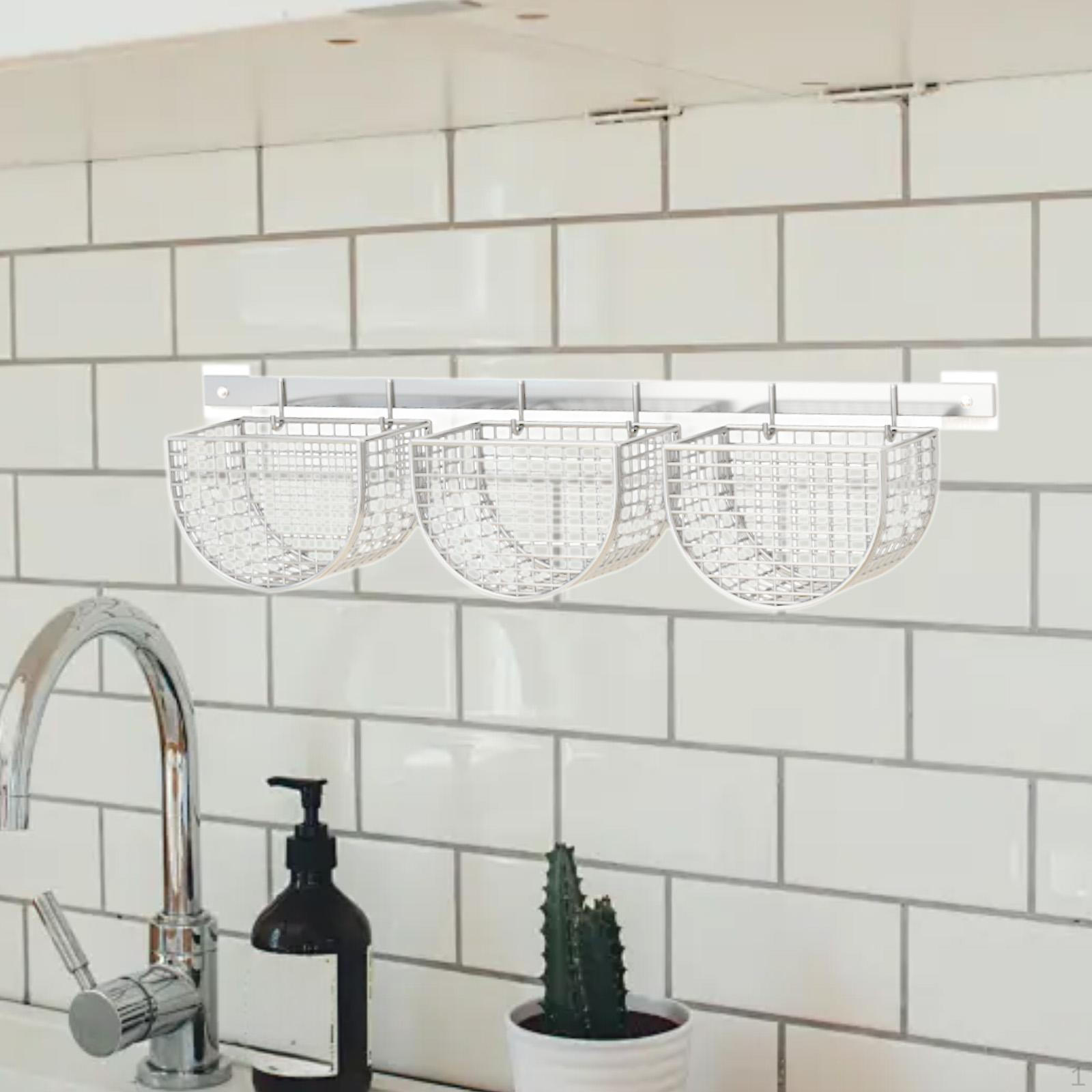 

Корзина для хранения Collapant Basket, экономия места, органайзер для чеснока с белый