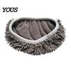 Washable Floor Cleaning Pads Microfiber Chenille Mop Pad, Reusable Replacement Cover, Elastic Head Covers Design Mopping Pad for Wet And Dry Dust Hair