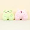 Adorable Monster Plush Keychain Soft Cotton Stuffed Animal Bag Charm In Pink