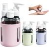 Leak Proof 4 In 1 Travel Dispenser Bottles Large Capacity Portable Dispenser Bottle Set 60ml Travel Dispensers