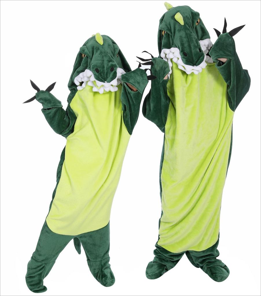 Cartoon Sand Skulptur Hai Schlafsack Overall Dinosaurier Pyjamas Flanell Hai Home Anzug Erwachsene Hai Super Weich