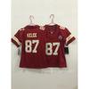 Maglia da Football per Ragazzi Kansas City Chiefs Stile Ufficiale Abbigliamento Squadra NFL Abbigliamento Sportivo per Fan Ragazzo