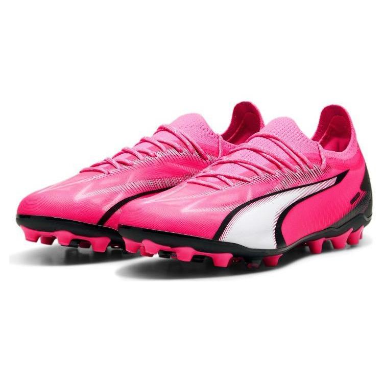 New PUMA Ultra Ultimate Mg Football Shoes 'Pink White' 107749-01