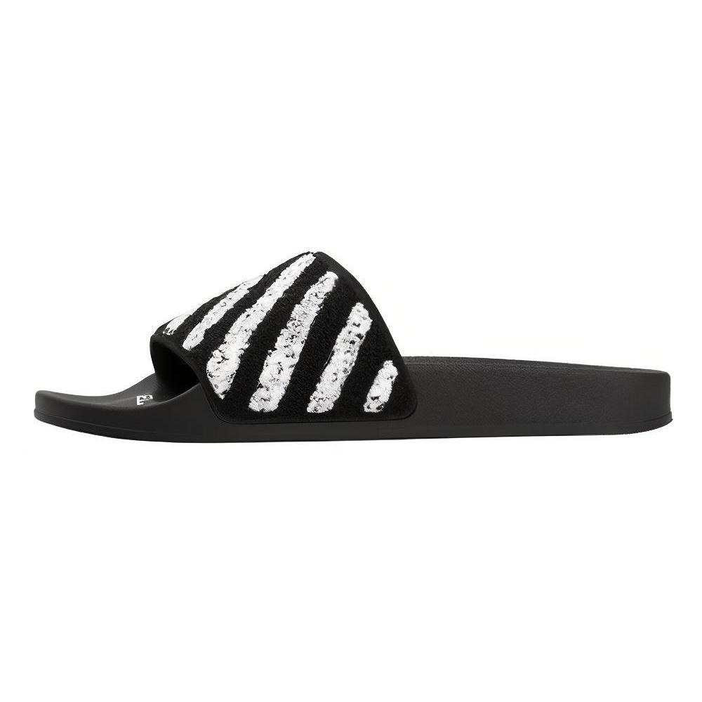 Off-White Slippers Black/White Men s 184290171001BLACK EU 39