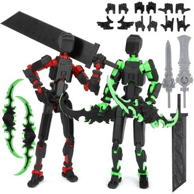 Hareketli Bebek Seti, 3D Baskılı Titan Robot Hareketli Bebek, Pozlanabilir Hareketli Bebek, Koleksiyonculara Uygun, Masaüstü Dekorasyonu