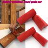 4Pcs/Set DIY Wood Grain Imitation Rubber Roller Brush - Embossing Painting Tool for Wall Decoration & Home Art