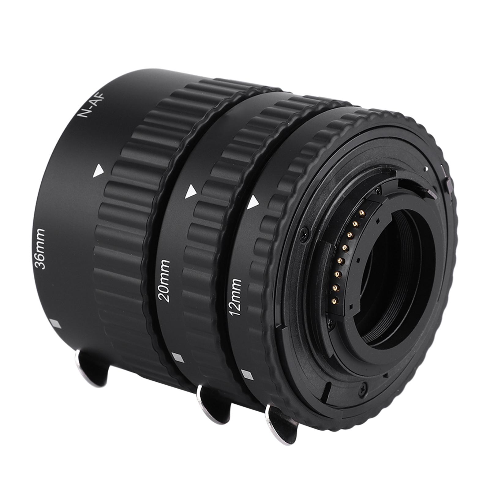 

Mcoplus Автофокусировочный макро удлинительный тубус 12мм+20мм+36мм для Nikon F Mount DSLR N AF B