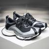 2025 summer sports mesh casual men's shoes platform tide with dad shoes youth outdoor travel shoes