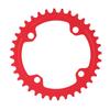 32343638T BCD 104 Mountain Bike Steel Single Crank Chain Ring Repair Parts (Red 36T)