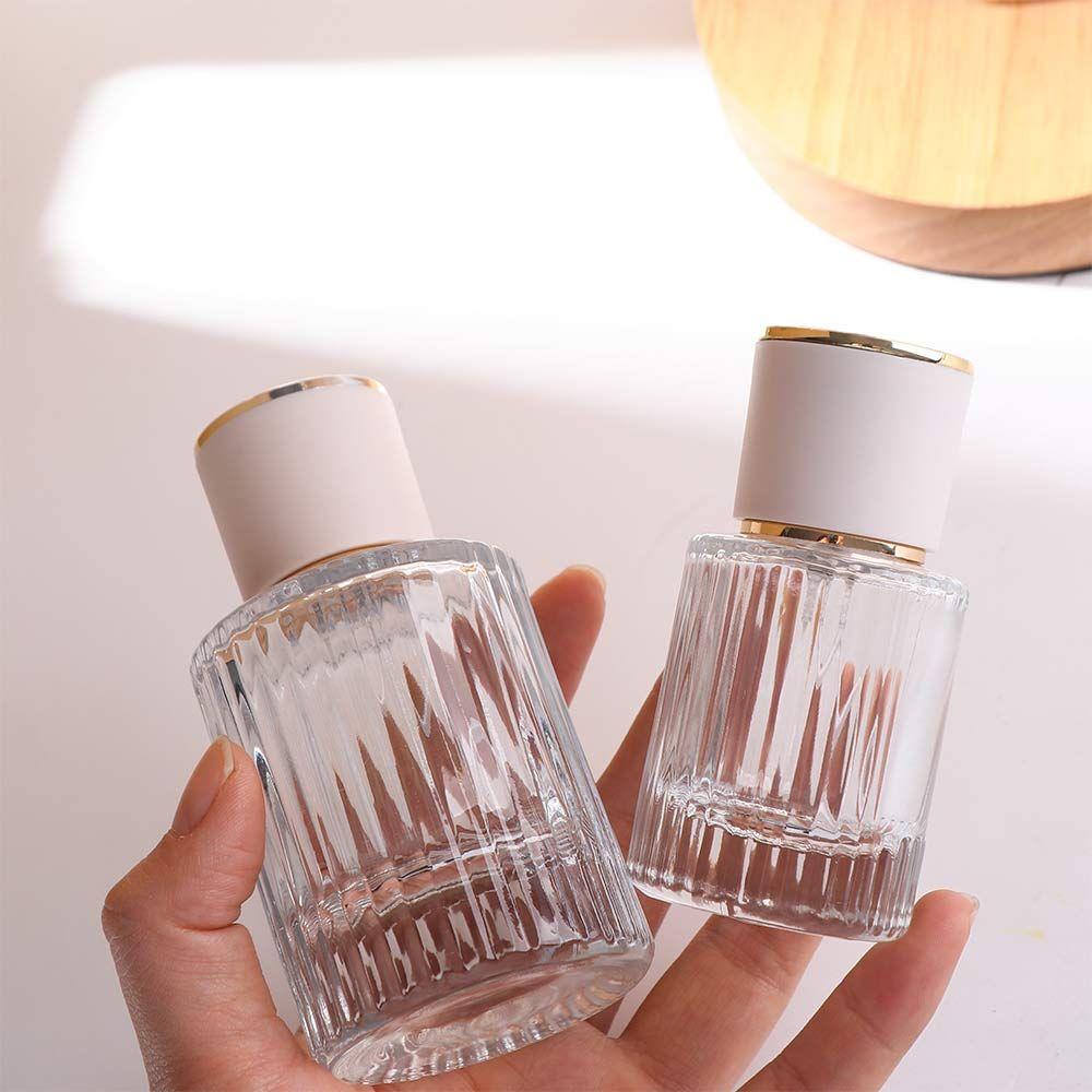 Glass 30ml 50ml Sample bottle Travel Cosmetics Outdoor Refillable Vials Spray Bottle Atomizer Mini Mist Bottle