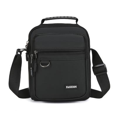 Sac bandoulière grande capacité pour homme - Sac à bandoulière tendance multi-poches pour le travail et un usage quotidien