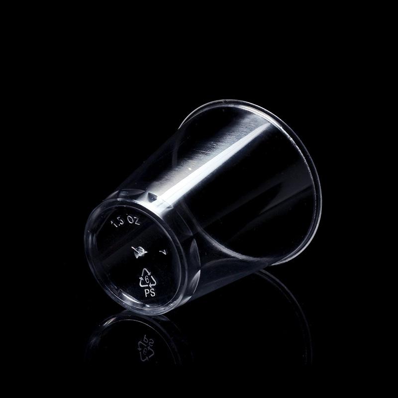 50Pcs Mini Clear Plastic Disposable Party Shot Glasses Jelly Cups Plastic Cup