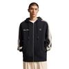 Li Ning Wade Series Kapuzenbequemes Lockeres Lässiges Colorblock Einfaches Strickjacken-Sweatshirt Herren-Sweatshirt AWDV747-3