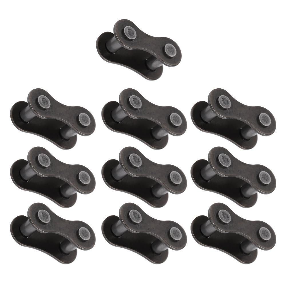 10 Pcs Quick Split 410 Chain Master Link Removable Chain Link Connector Dirt Bike Use